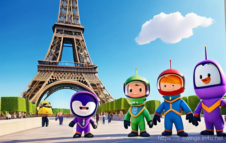 슈퍼윙스와 유사한 애니메이션 추천 - **Prompt 1: Go Jetters - Eiffel Tower Rescue**
    An animated scene depicting the Go Jetters team –...