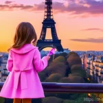 슈퍼윙스 팬을 위한 커뮤니티 모임 - **Prompt 1: Parisian Sunset Adventure**
    A heartwarming scene featuring Jett, the red Super Wings...